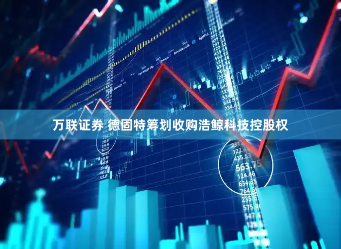 万联证券 德固特筹划收购浩鲸科技控股权