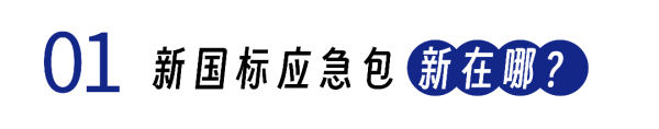蚂蚁策略 明起实施！“新国标”家用应急包长啥样？