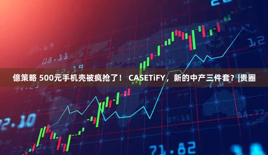 億策略 500元手机壳被疯抢了！ CASETiFY，新的中产三件套？|贵圈